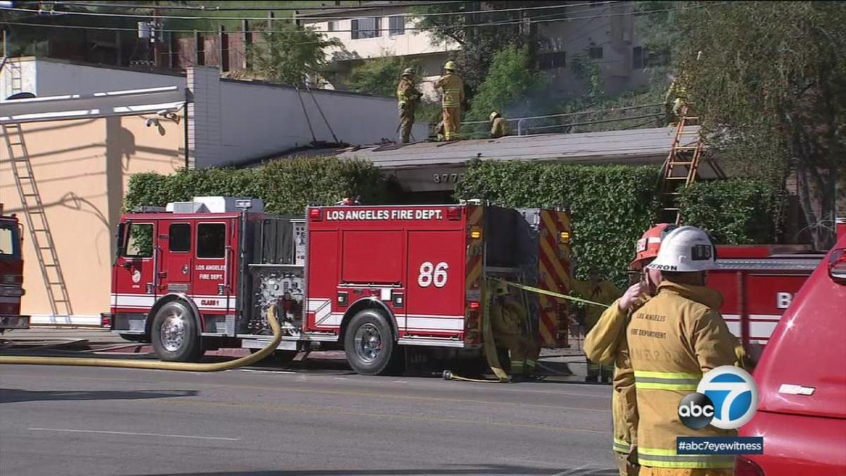 Studio City House Fire Puts an L.A. Neighborhood on Edge